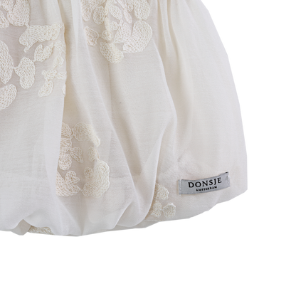 Kubwa Skirt | Warm White Blossom