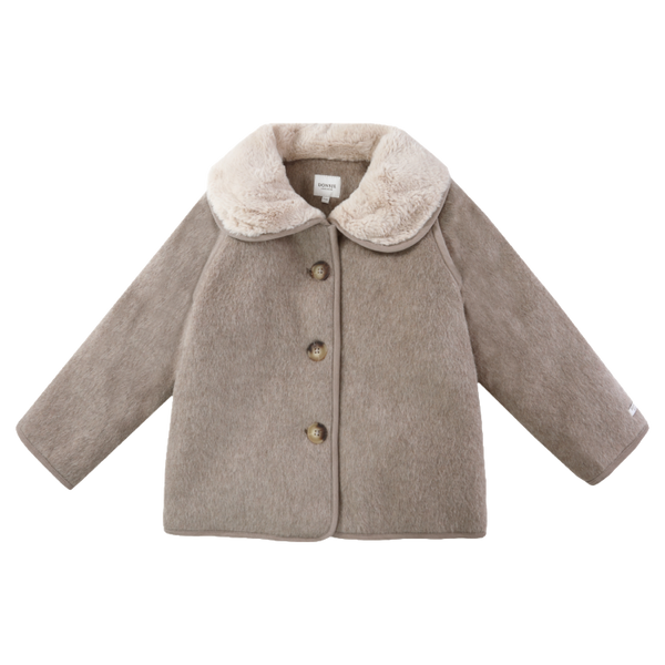 Levian Jacket | Dark Taupe Melange