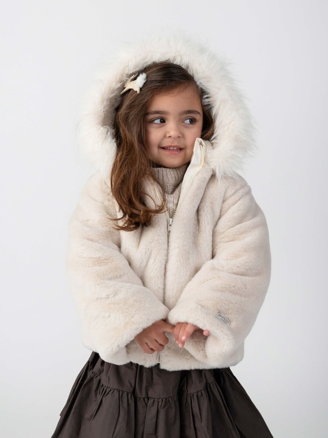 Marigolde Jacket | Off White Teddy