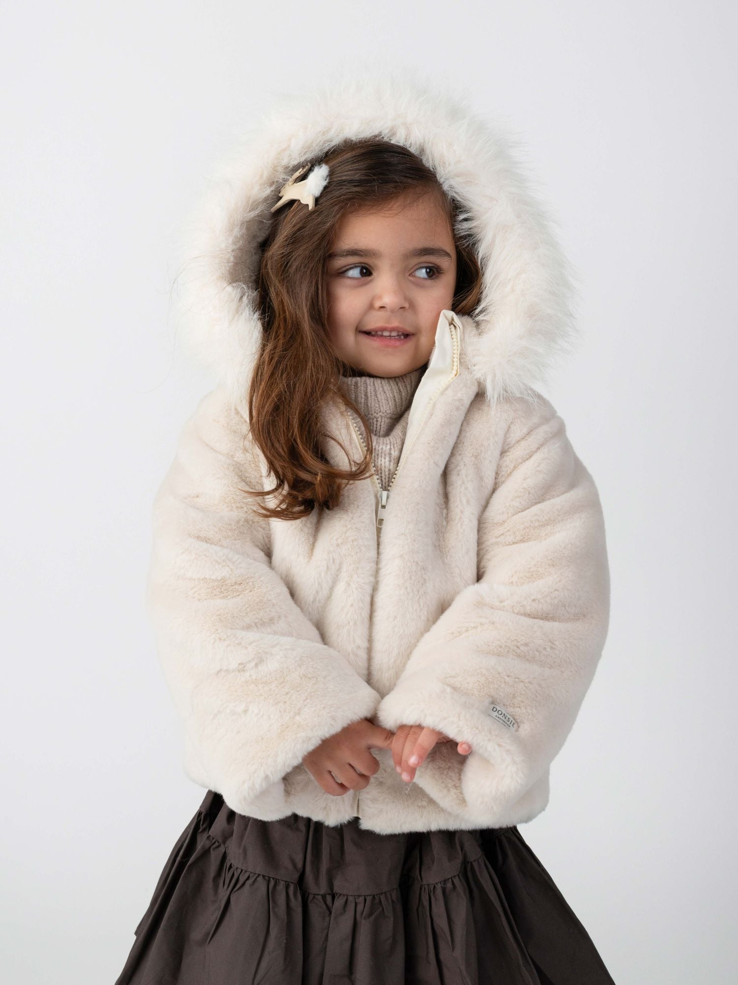 Marigolde Jacket | Off White Teddy