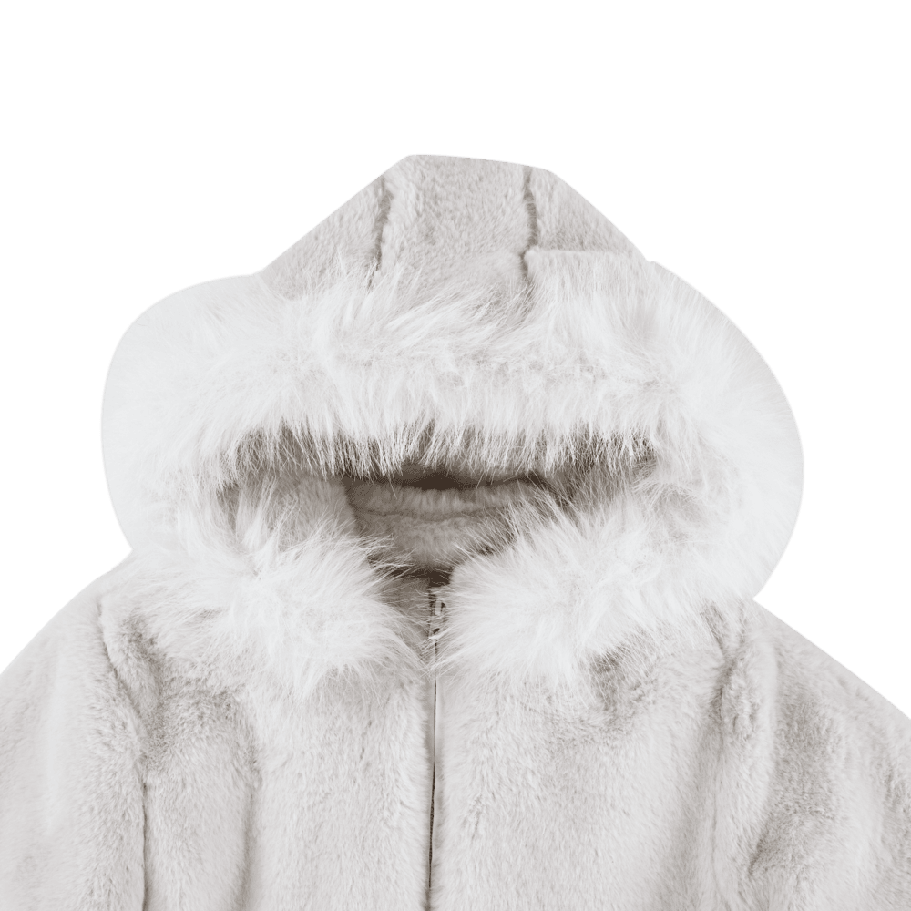 Marigolde Jacket | Off White Teddy