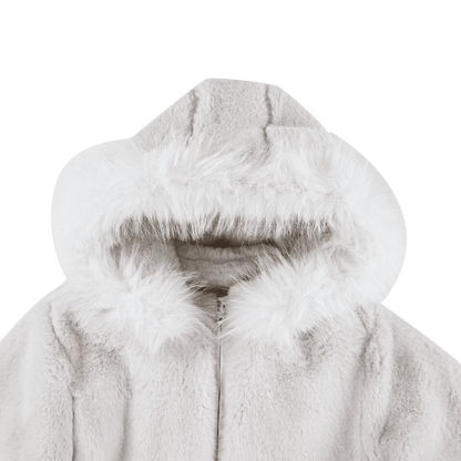 Marigolde Jacket | Off White Teddy