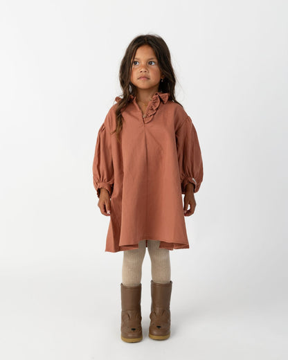 Mineth Dress | Rose Brown