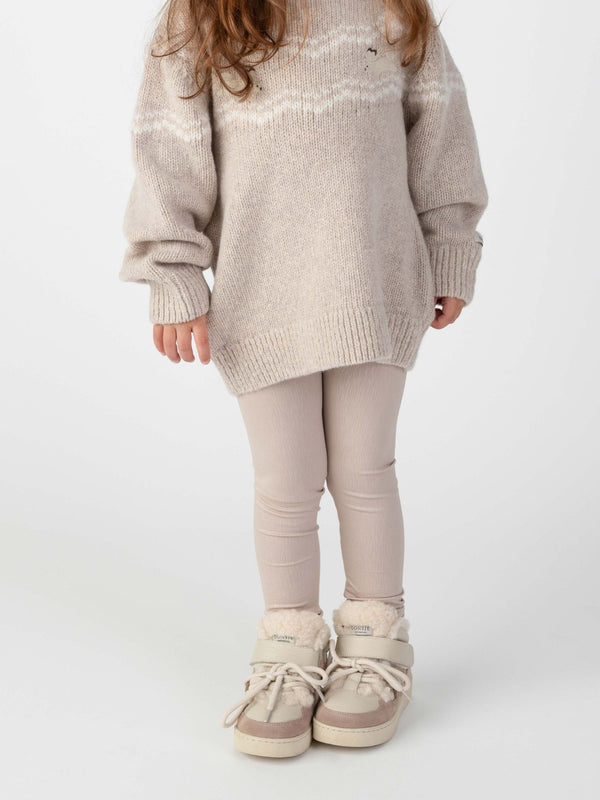 Nienja Leggings | Lavender Brown
