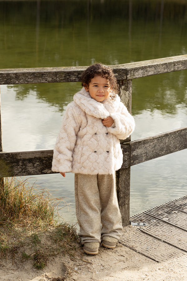 Noekie Jacket | Birch Teddy
