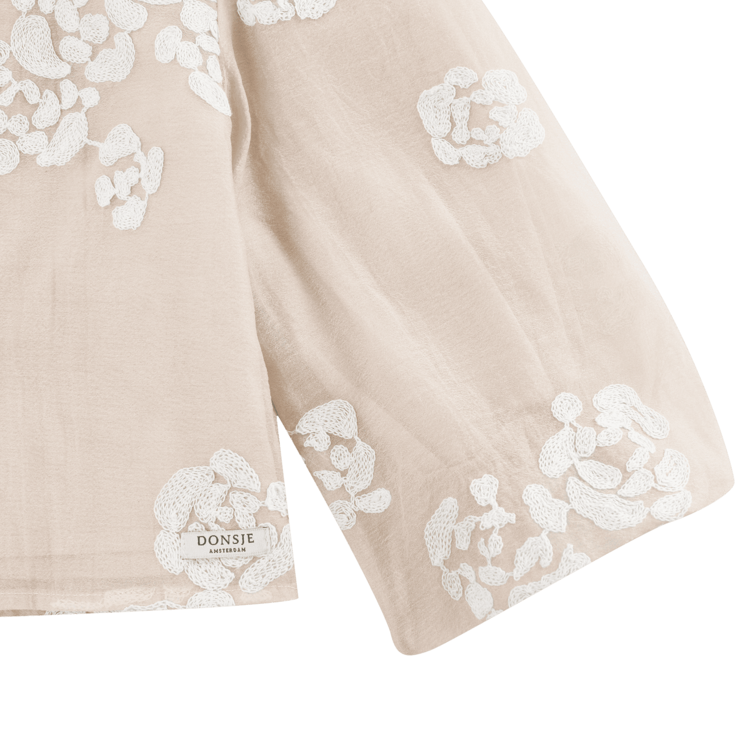 Opali Blouse | Soft Powder - White Blossom