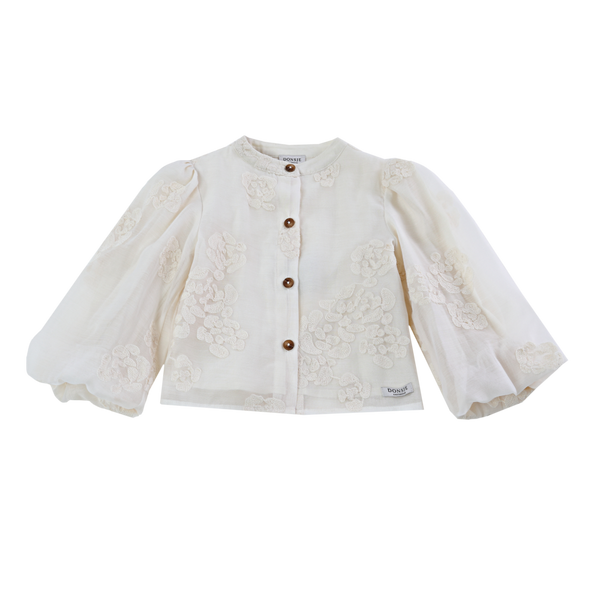 Opali Blouse | Warm White Blossom