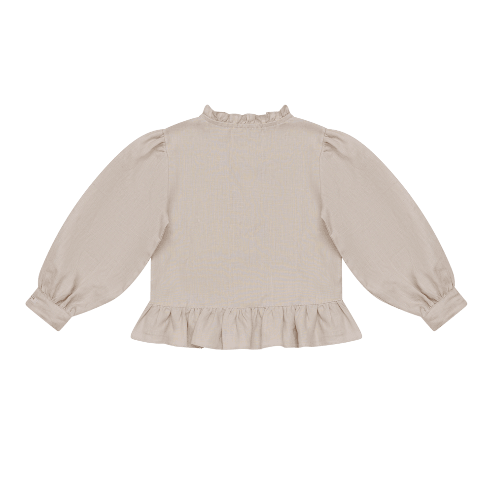 Siles Blouse | Swan | Soft Taupe