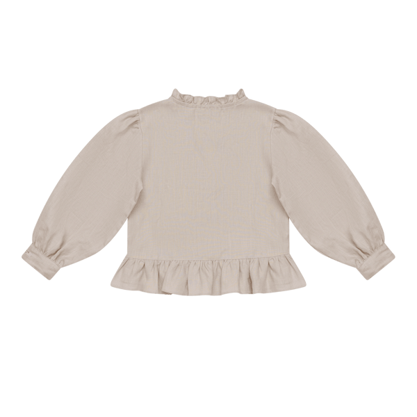 Siles Blouse | Swan | Soft Taupe