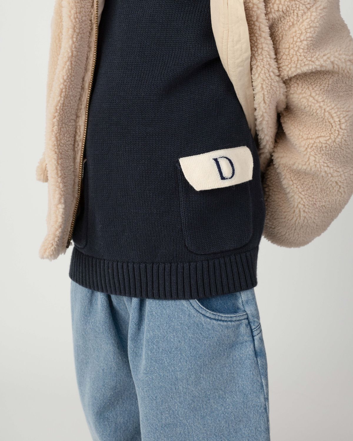 Stenn Sweater | Blue Marine