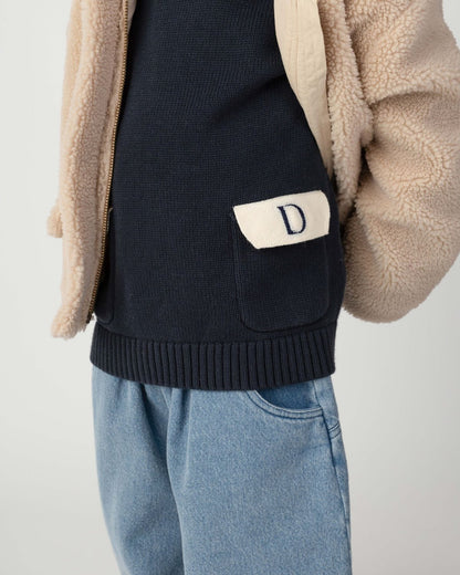 Stenn Sweater | Blue Marine