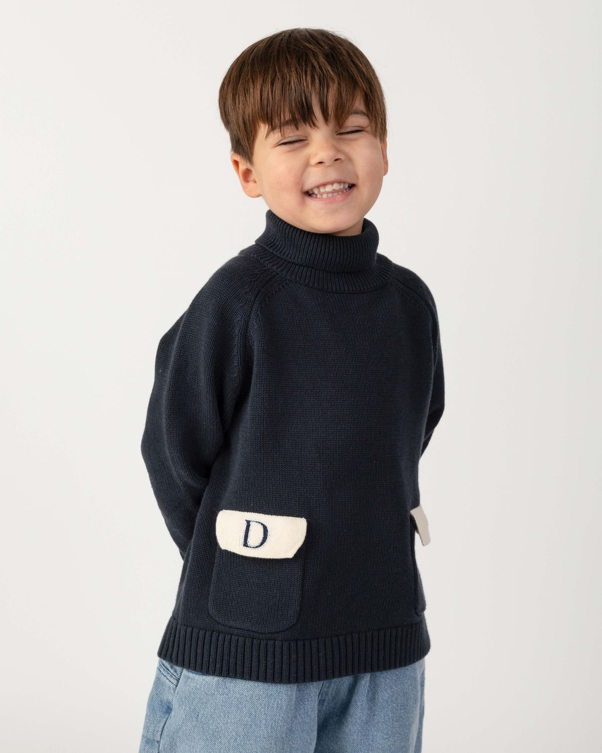 Stenn Sweater | Blue Marine