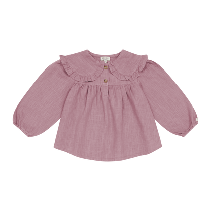 Thewa Blouse | Purple Violet