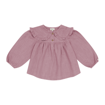 Thewa Blouse | Purple Violet