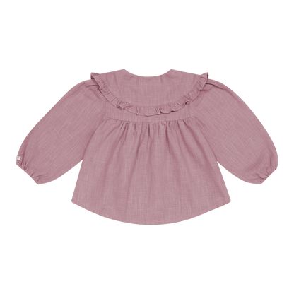 Thewa Blouse | Purple Violet