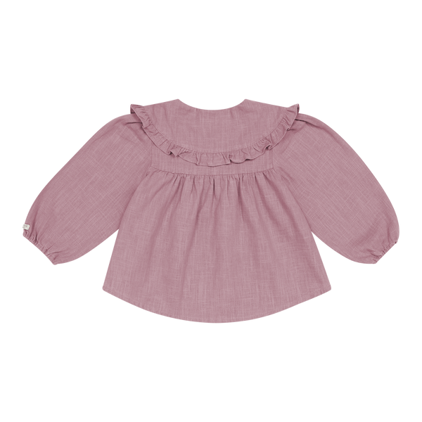 Thewa Blouse | Purple Violet