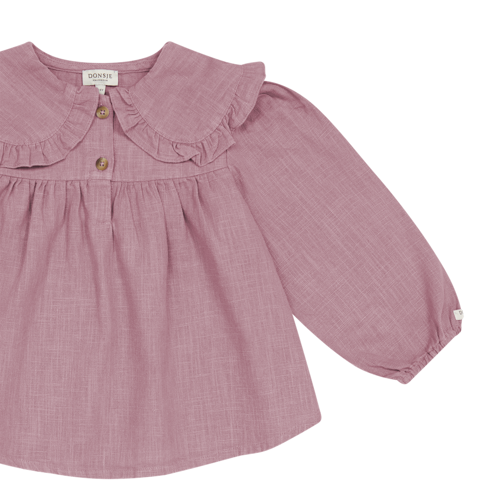 Thewa Blouse | Purple Violet