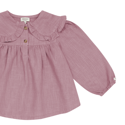 Thewa Blouse | Purple Violet