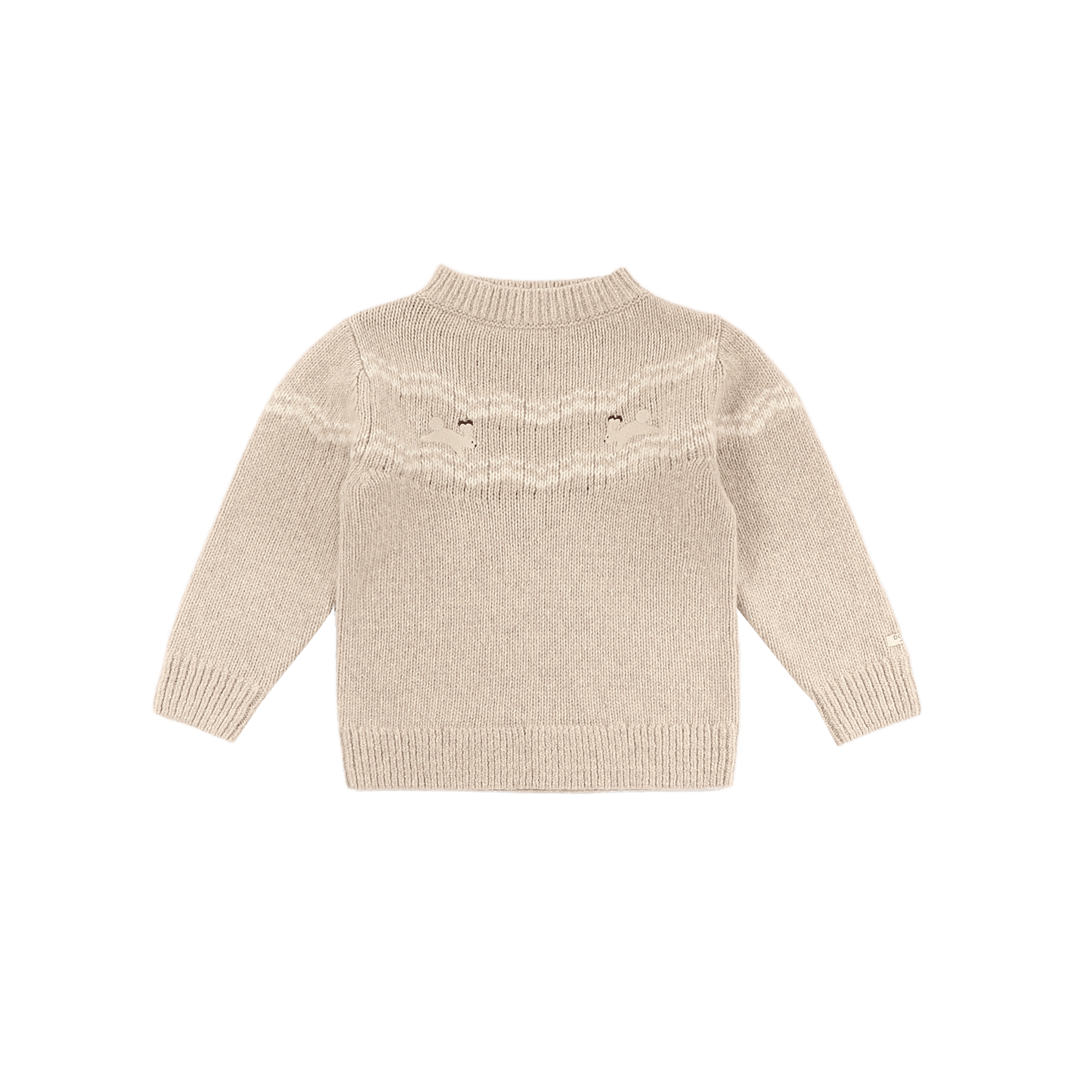 Yohana Merino Wool Sweater | Arctic Hares | Lavender Brown Melange