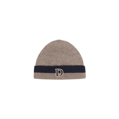 Edvin Merino Wool Hat | Dusty Brown Melange