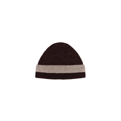 Edvin Merino Wool Hat | Espresso Melange