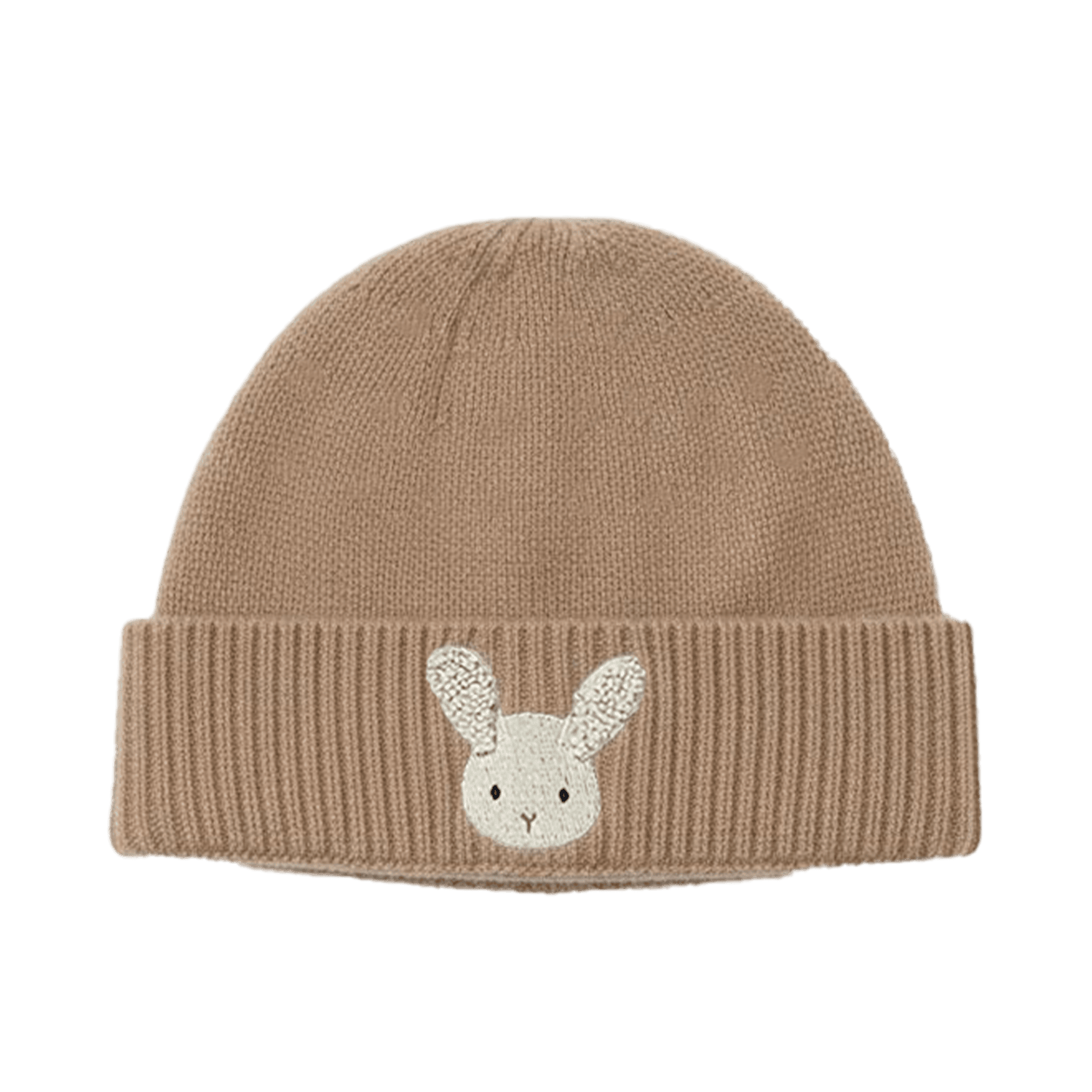 Evaran Merino Wool Hat | Fluffy Bunny | Hazelnut