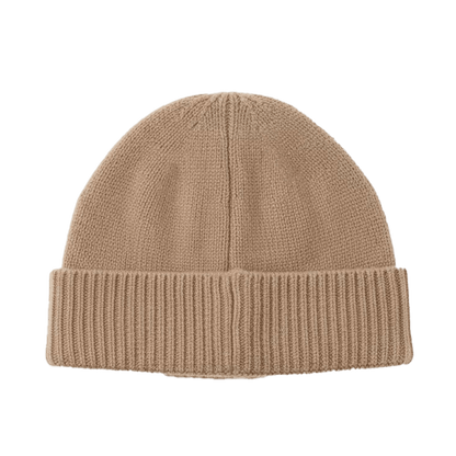 Evaran Merino Wool Hat | Fluffy Bunny | Hazelnut