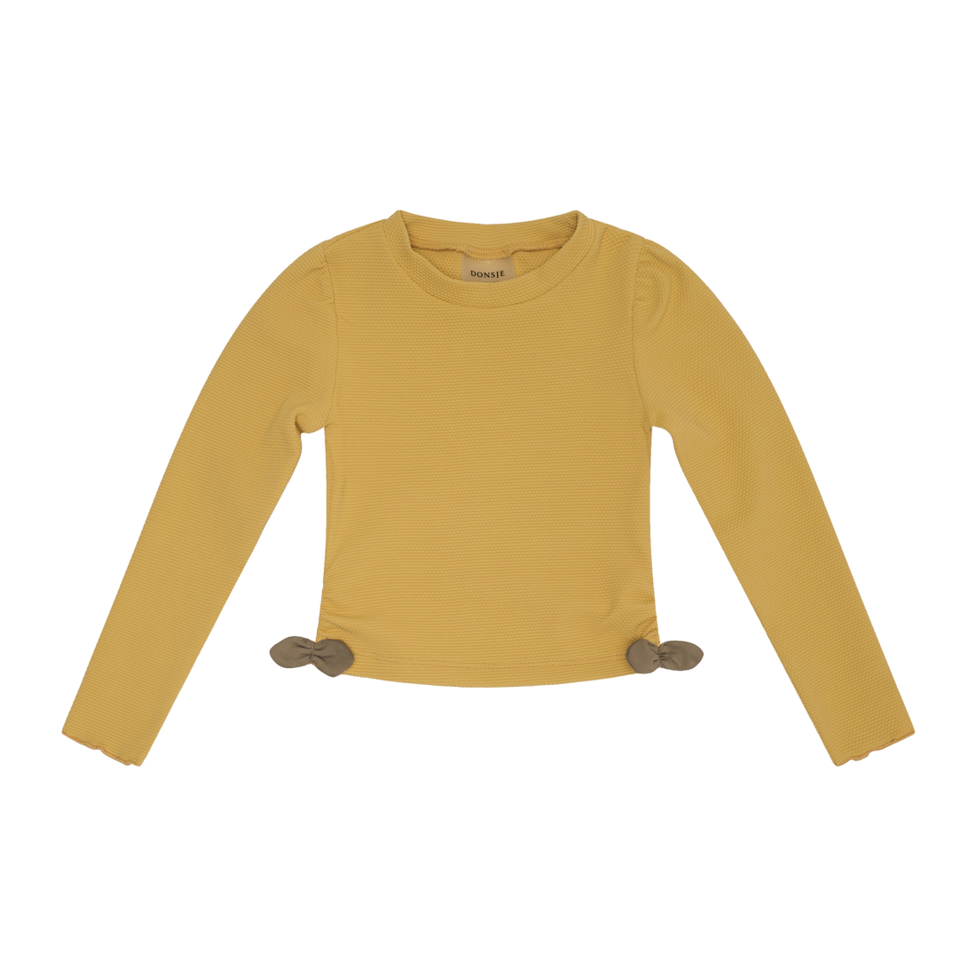 Nia Swim Shirt | Lemon | Soft Honey