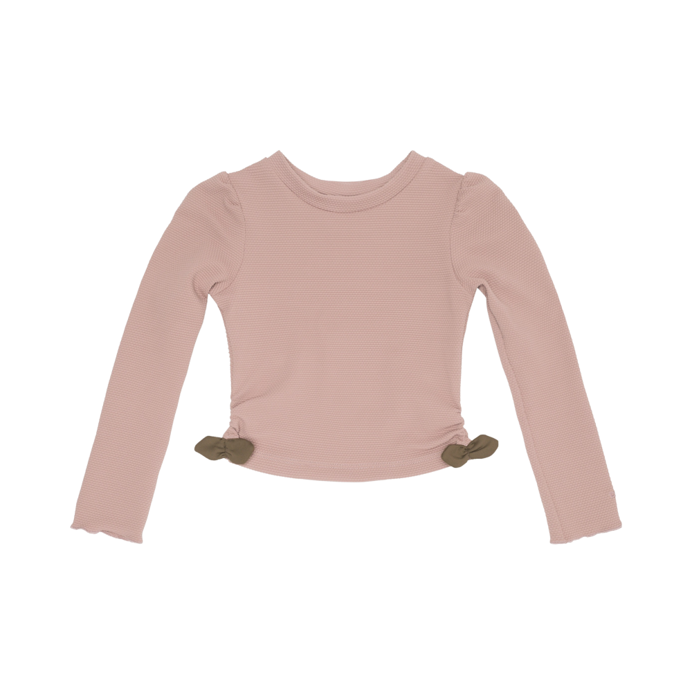 Nia Swim Shirt | Strawberry | Powder