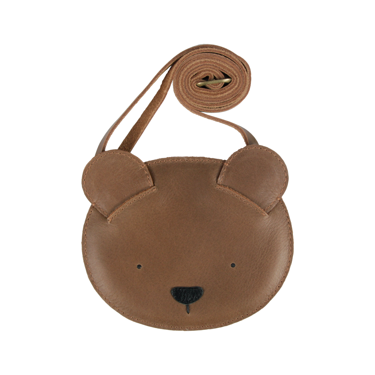 Britta Classic Purse | Bear | Cognac Classic Leather