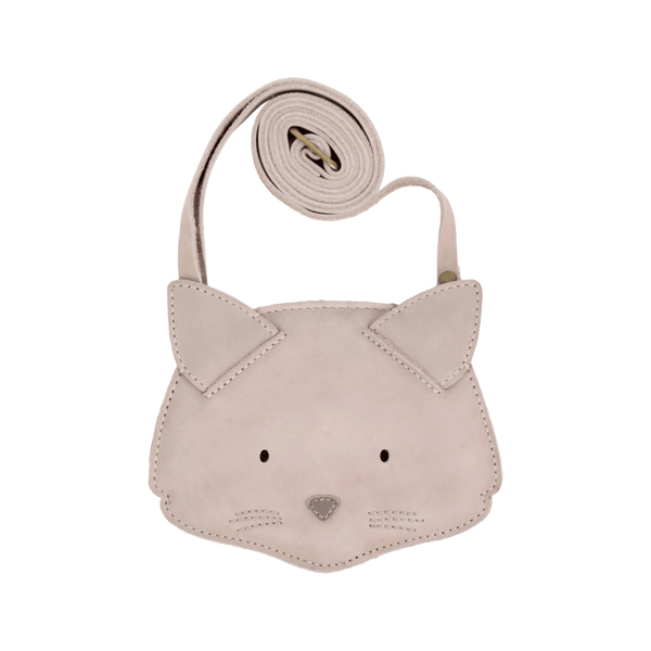 Britta Classic Purse | Cat | Lilac Nubuck – Donsje Amsterdam