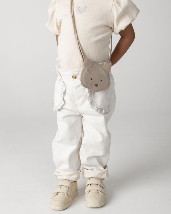 Britta Classic Purse | Cat | Lilac Nubuck