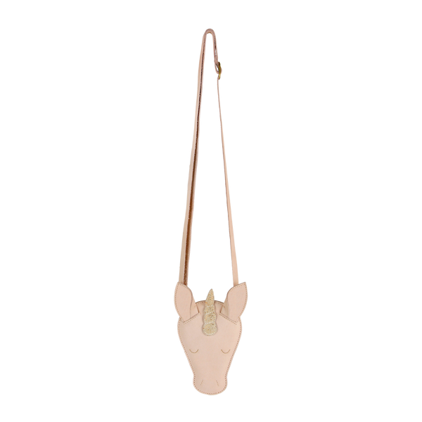Britta Special Purse | Unicorn | Light Rose Leather