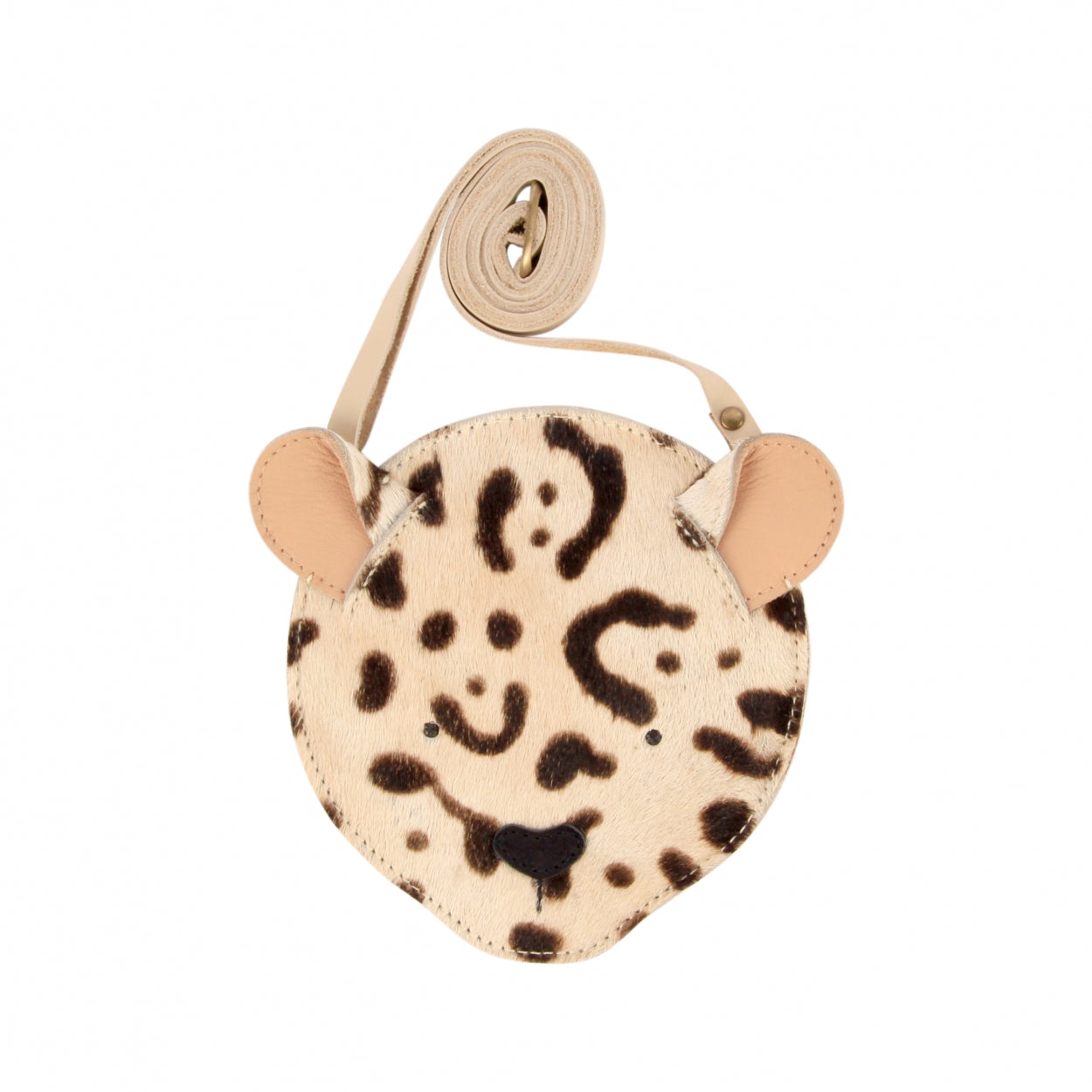 Britta Exclusive Purse | Snow Leopard | Snow Leopard Spotted Cow Hair