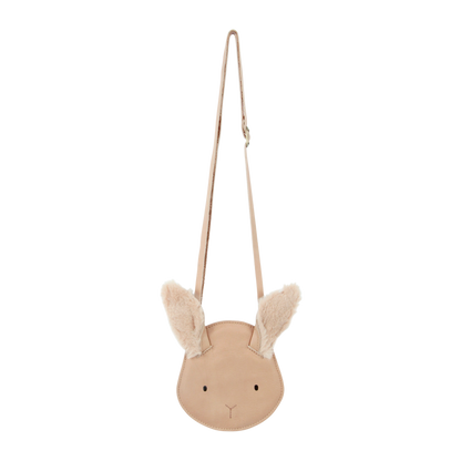 Britta Exclusive Purse | Fluffy Bunny | Light Rust Leather