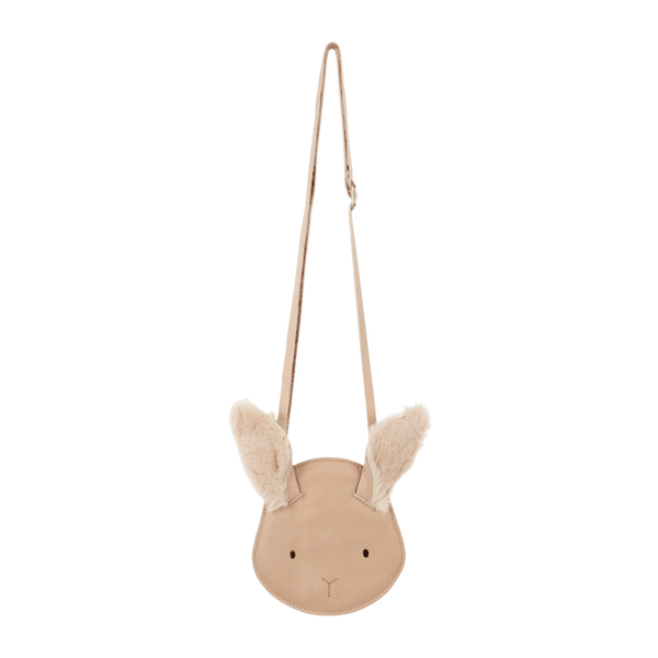 Britta Exclusive Purse | Fluffy Bunny | Light Rust Leather