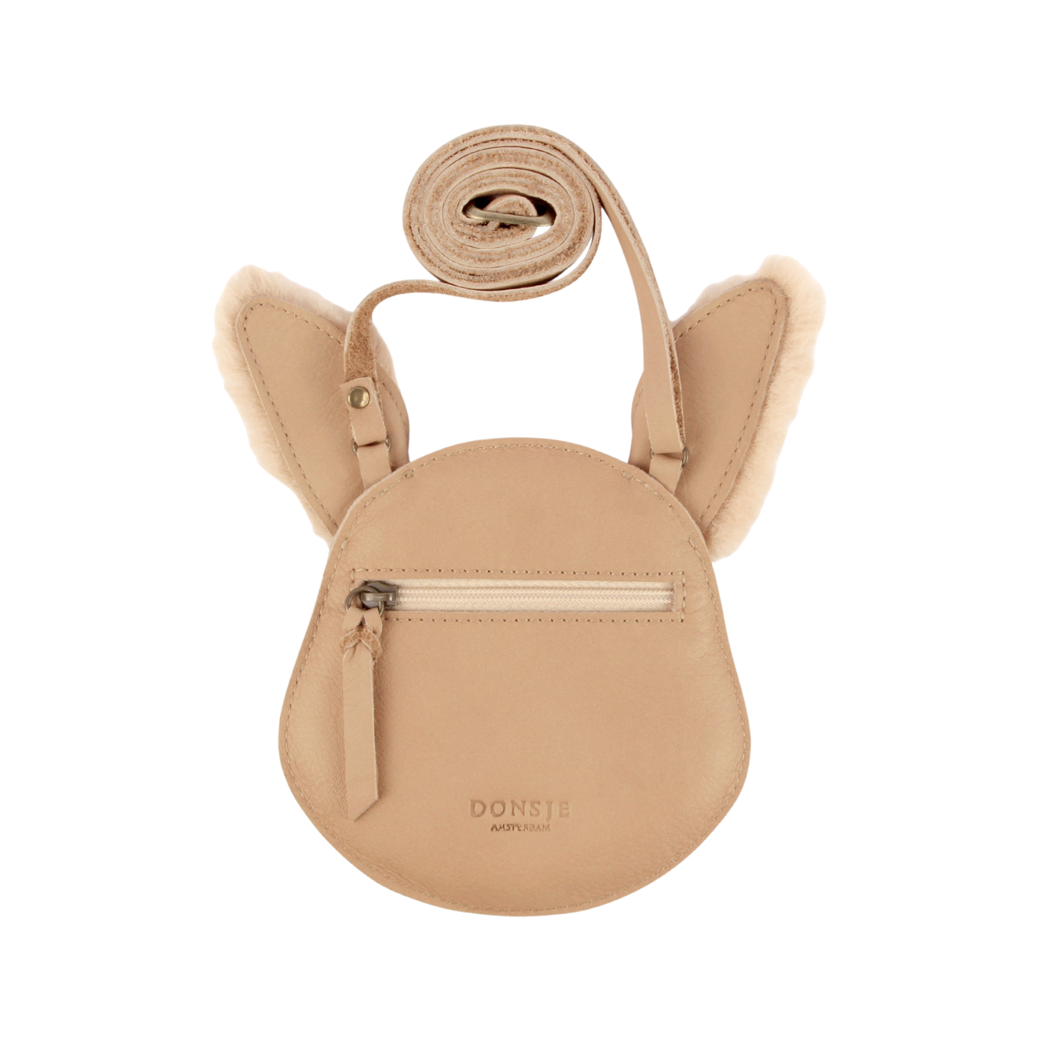 Britta Exclusive Purse | Fluffy Bunny | Light Rust Leather