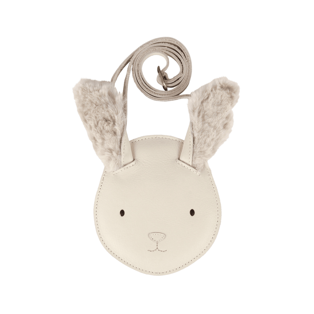 Britta Exclusive Purse | Rabbit | Cream Leather