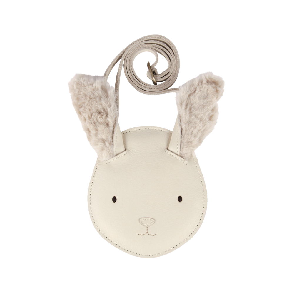 Britta Exclusive Purse | Rabbit | Cream Leather