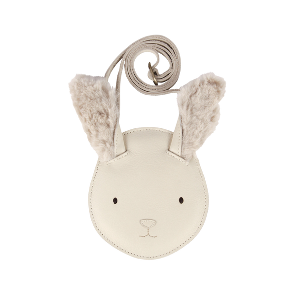 Britta Exclusive Purse | Rabbit | Cream Leather