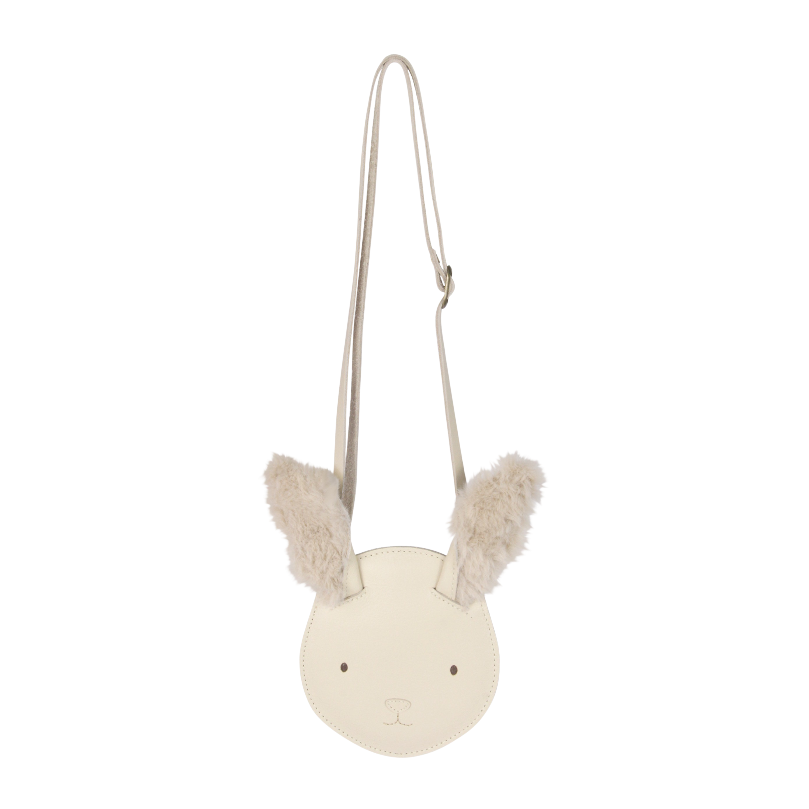 Britta Exclusive Purse | Rabbit | Cream Leather – Donsje Britta Exclusive Purse | Rabbit | Cream Leather – Donsje
