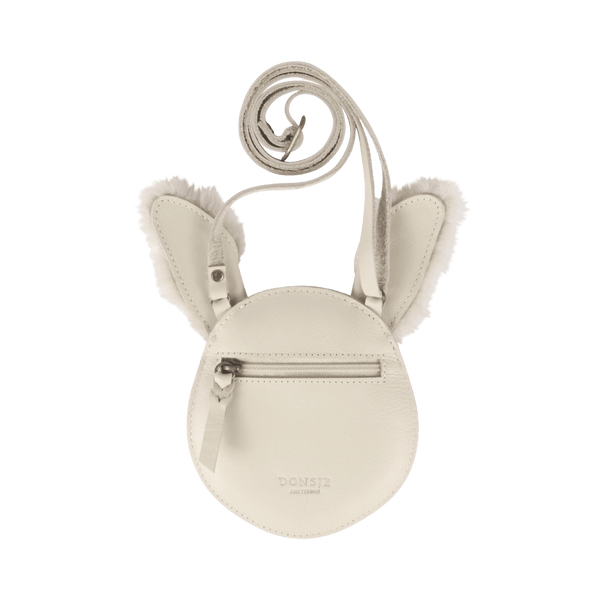 Britta Exclusive Purse | Rabbit | Cream Leather