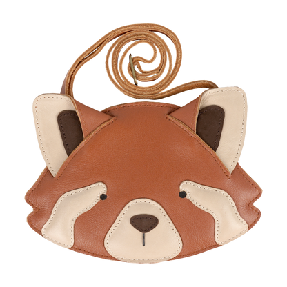 Britta Special Purse Red Panda Maple Leather
