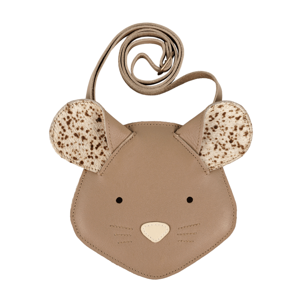 Britta Exclusive Purse | Mouse | Praline Leather