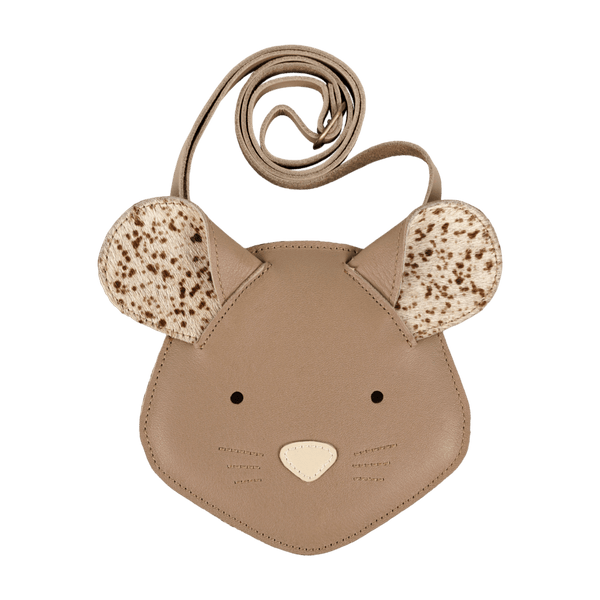 Britta Exclusive Purse | Mouse | Praline Leather