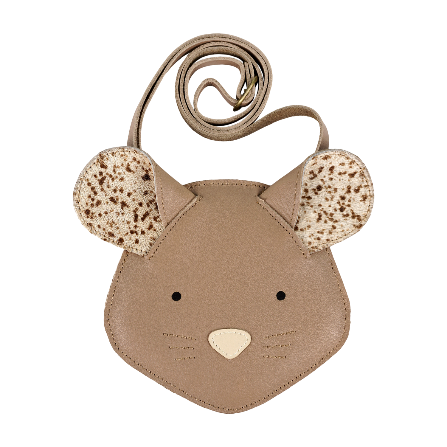 Britta Exclusive Purse | Mouse | Praline Leather