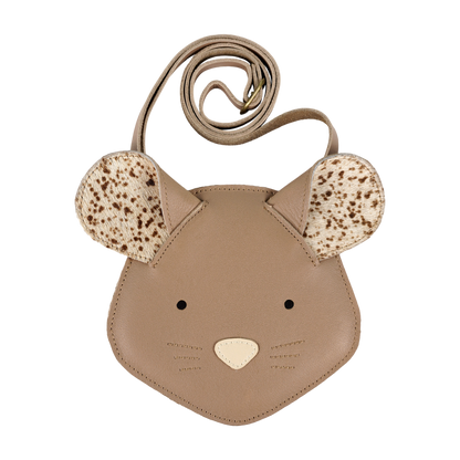 Britta Exclusive Purse | Mouse | Praline Leather