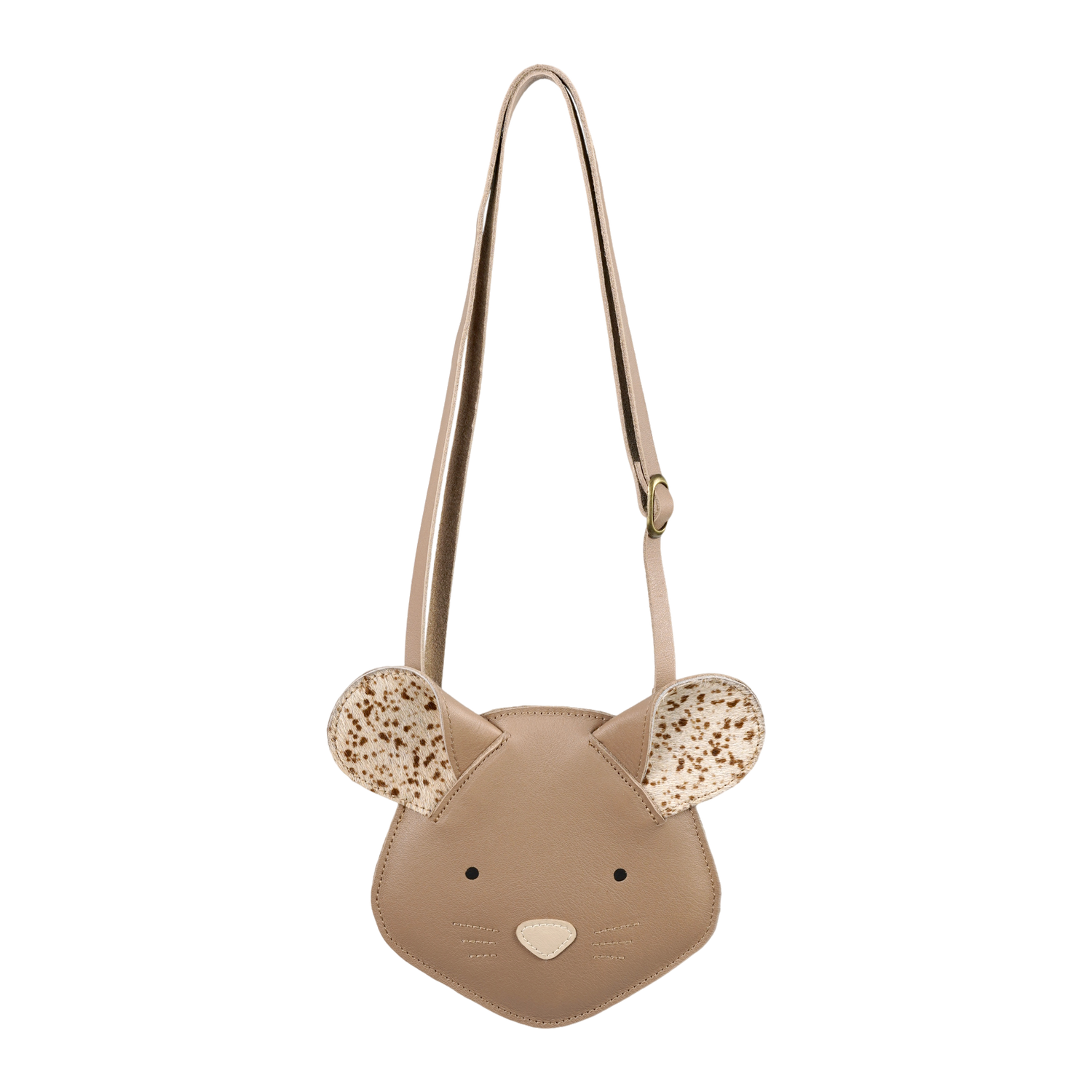 Britta Exclusive Purse | Mouse | Praline Leather
