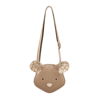 Britta Exclusive Purse | Mouse | Praline Leather
