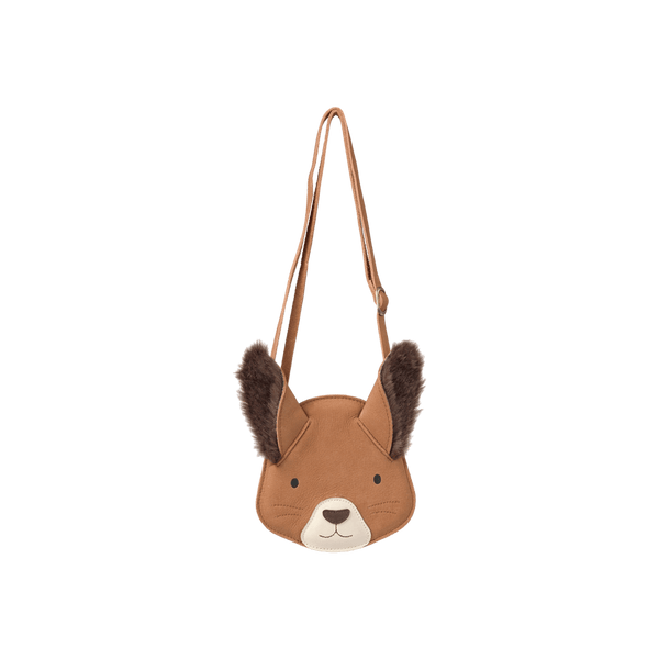 Britta Exclusive Purse | Fluffy Squirrel | Walnut Nubuck